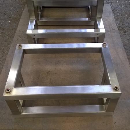 Stainless shop steel frames